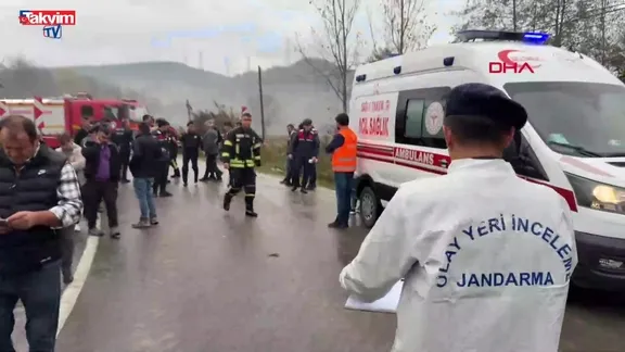Bartın'da trajik kaza: 2 ölü 1 yaralı!