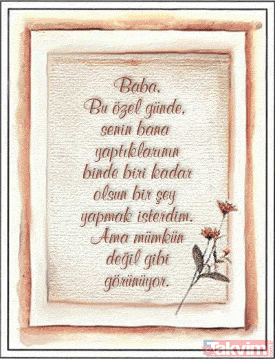 Babalar Günü mesajları! 2019 en yeni ve resimli Babalar Günü kutlama mesajları ve sözleri burada! - 3