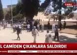Cuma namazı çıkış İsrail terörü
