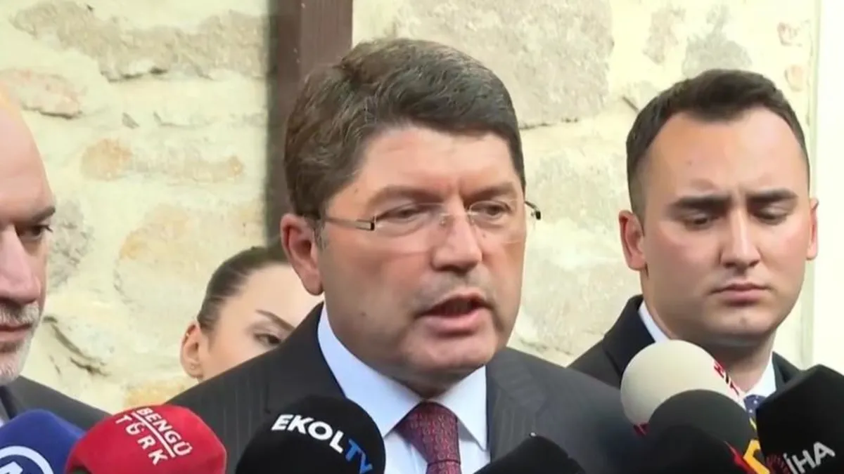 Adalet Bakanı Yılmaz Tunç'tan İBB Başkanı Ekrem İmamoğlu'na sert tepki: "Kimse yargıya parmak sallayamaz"