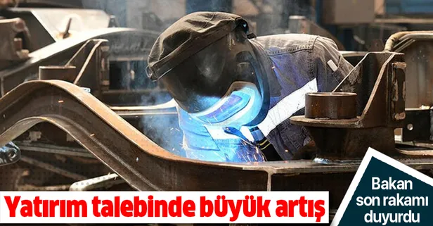 Yatırım talebinde büyük artış! Bakan Varank son rakamları duyurdu