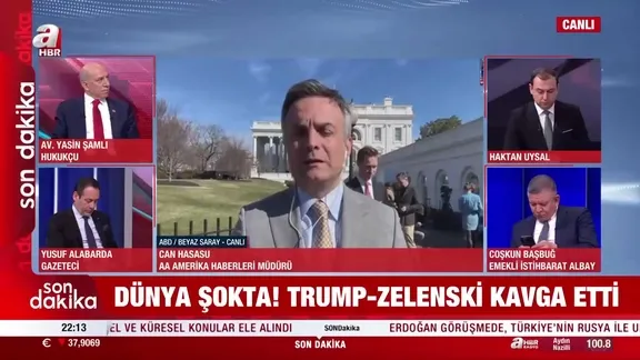 Beyaz Saray'da Dünya Savaşı gibi kavga!