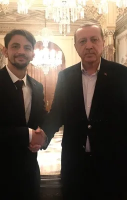 Cumhurbaşkanı Erdoğan Filistinli atleti kabul etti