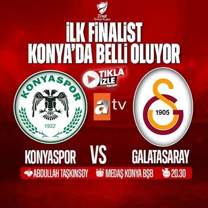 Konyaspor - Galatasaray | CANLI İZLE