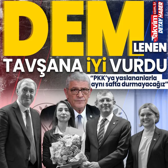 Terör partisi DEMle çanak tutan CHPli Özgür Özele İYİ Partiden bombardıman: PKK’ya yaslananlarla aynı safta durmayacağız