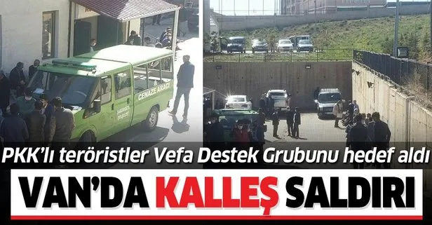 Son dakika: PKK’dan kalleş saldırı! Van’da Vefa Sosyal Destek Grubu görevlisi 2 kişi şehit oldu