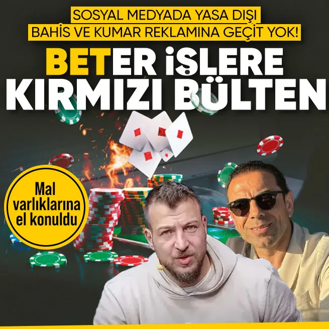 Yasa dışı bahis operasyonu: Batuhan Karadeniz ve Fedlan Kılıçaslan hakkında kırmızı bülten