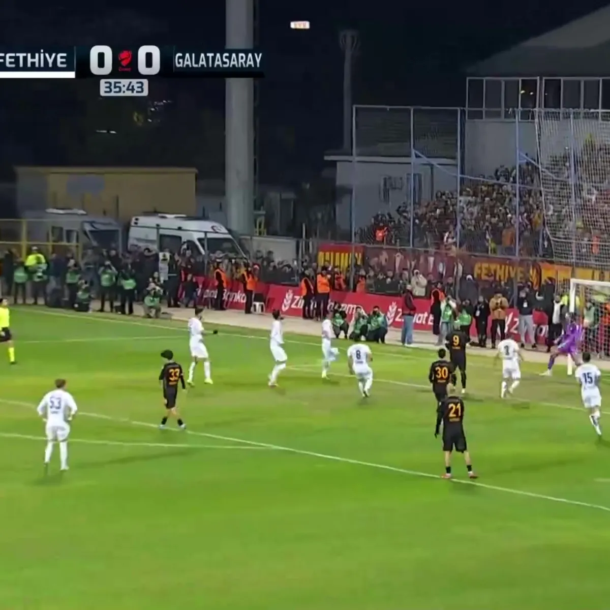 Fethiyespor 1-2 Galatasaray ÖZET İZLE