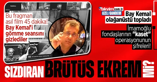 CHP'de MYK "kaset darbesi" gündemiyle olağanüstü toplandı! Gizli görüşmeyi kim sızdırdı? Ekrem İmamoğlu'ndan bomba itiraf: 200'den fazla var
