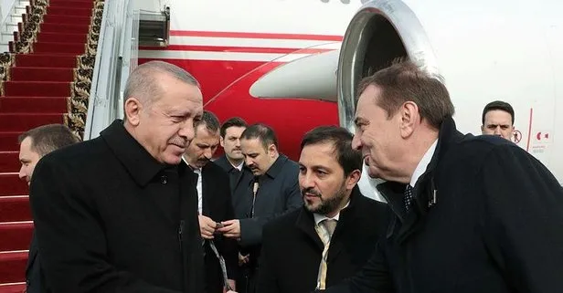 Başkan Erdoğan Rusya’da