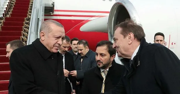 Başkan Erdoğan Rusya'da