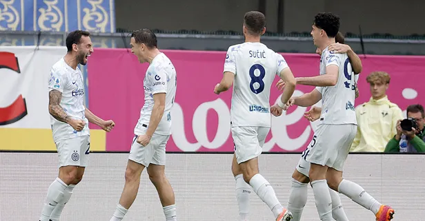 Hakan Çalhanoğlu'nun asisti İtalya'yı salladı! Hellas Verona - Inter: 1-2 | MAÇ SONUCU