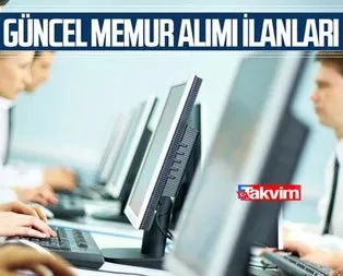 2021 güncel memur alımı ilanları!