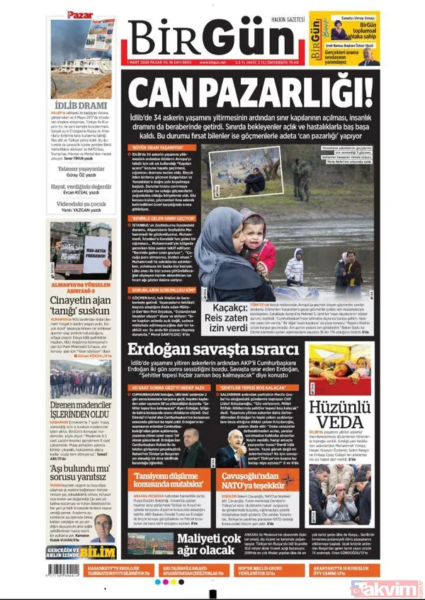 İşte Sözcü, Birgün ve Cumhuriyet'in Suriyeli çelişkisi! Asıl amaç Türkiye düşmanlığı! - 14