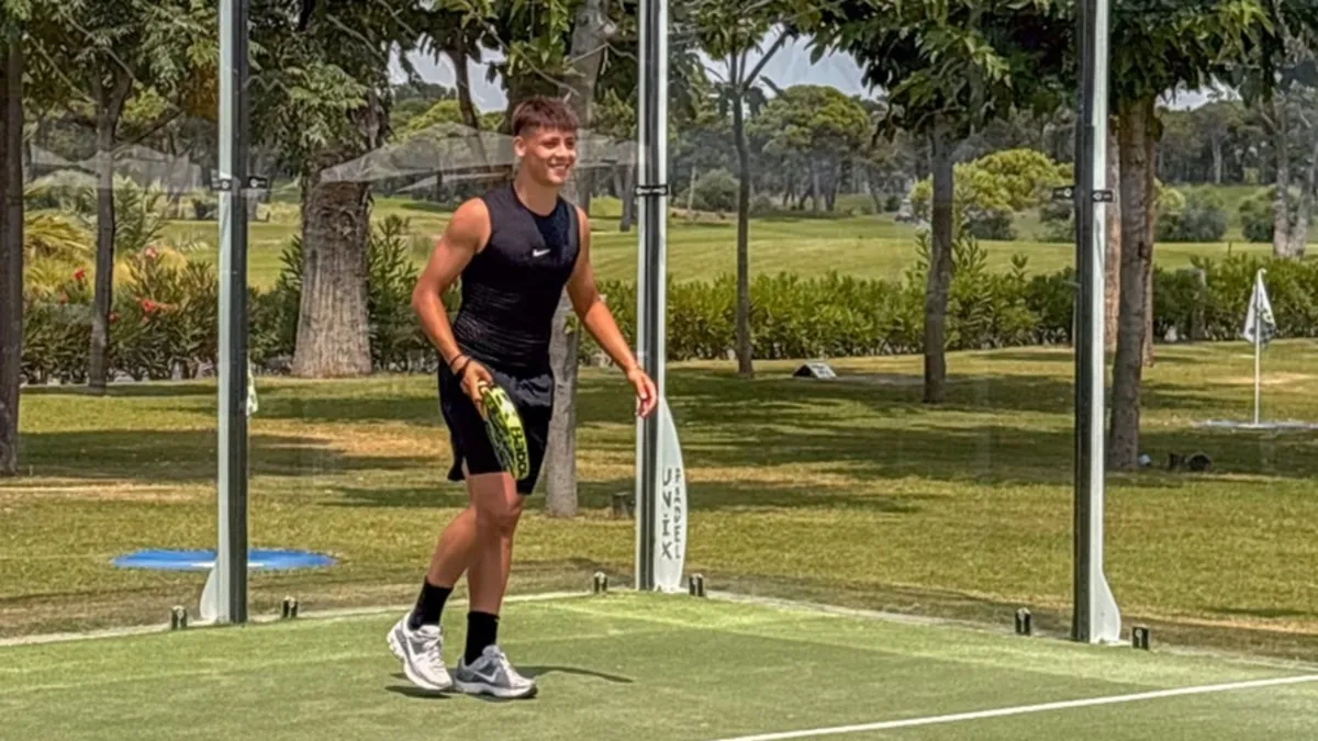 Arda Güler'in padel keyfi!