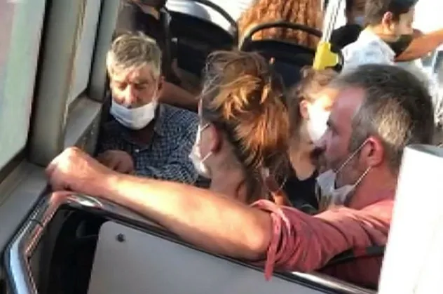 Son dakika: Otobüste dehşet anları! Kadına bir anda tokat attı, kimse müdahale etmedi!