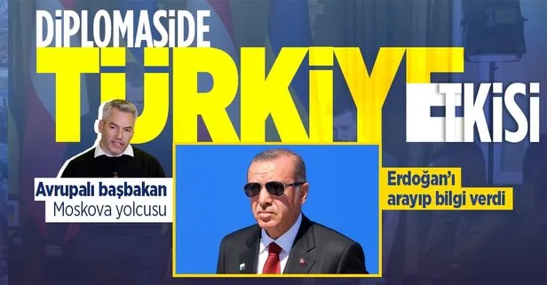 Görüşme öncesi Erdoğan’a bilgi verdi