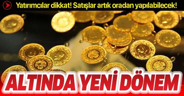 Altında yeni dönem! Altın satışları artık internet üzerinden yapılabilecek!-1