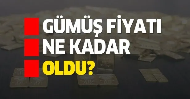 Gümüş fiyatları ne kadar oldu? İşte 11 Ağustos gram gümüş alış satış fiyatları