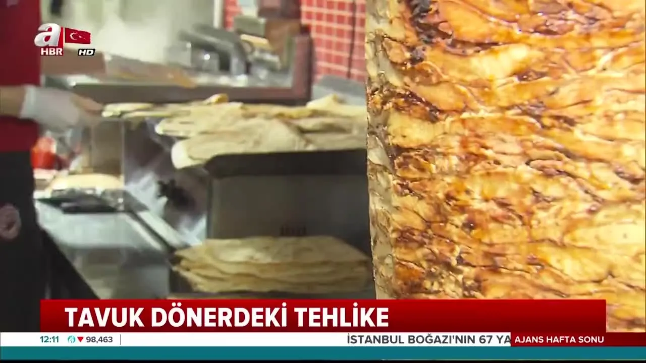 Tavuk dönerdeki tehlike! İki ilde alarm verildi |Video