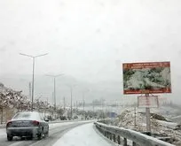 Malatya’da ulaşıma kar engeli