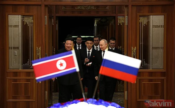 24 yıl sonra bir ilk! Rusya Devlet Başkanı Vladimir Putin resmi ziyaret çerçevesinde Kuzey Kore’ye geldi - 1