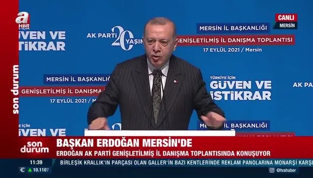 Başkan Erdoğan: Muhalefetin gündeminde iftira, yalan terörü ve yıkım var!