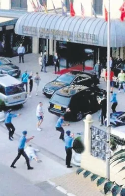 Rapçiler çatıştı