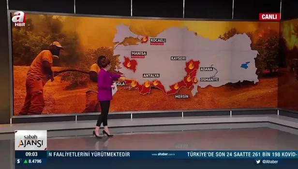 Nereler yanıyor? 6 il 20 noktada yangın devam ediyor! O iller nereler?