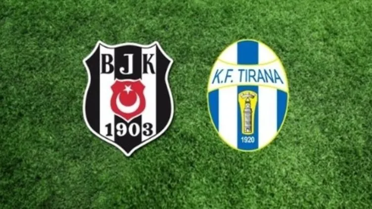 Kartal evinde avantajı kaptı! Beşiktaş 3-1 Tirana (MAÇ SONUCU-ÖZET)