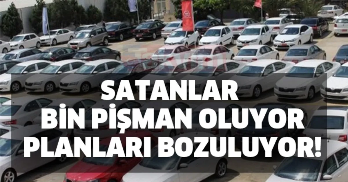 Satanlar Bin Pisman Oluyor Planlari Bozuluyor Ikinci El Araba Fiyatlari Ne Zaman Dusecek Yari Yariya Takvim