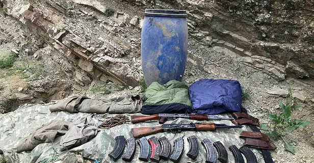 Son dakika haberi: Van'da terör operasyonu: Silah ve mühimmat ele geçirildi