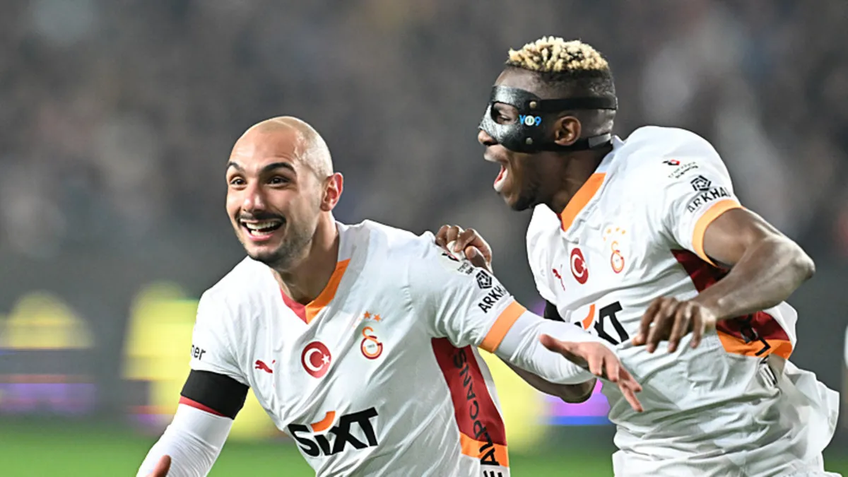 Ahmed Kutucu Galatasaray'da ilk golünü attı