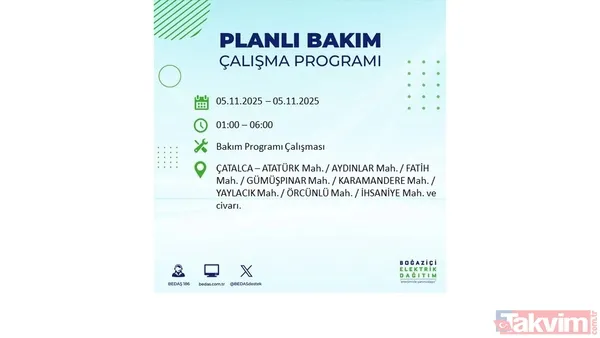 İstanbul'da yaşayanlar dikkat: Evinizde bir süre olmayacak! İlçe ilçe saat açıklandı - 14