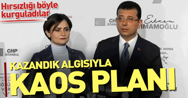 CHP'li Ekrem İmamoğlu'nun kazandık algısıyla kaos planı