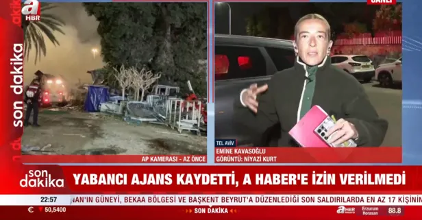 Siyonist provokasyon: A Haber ekibine canlı yayında tehdit