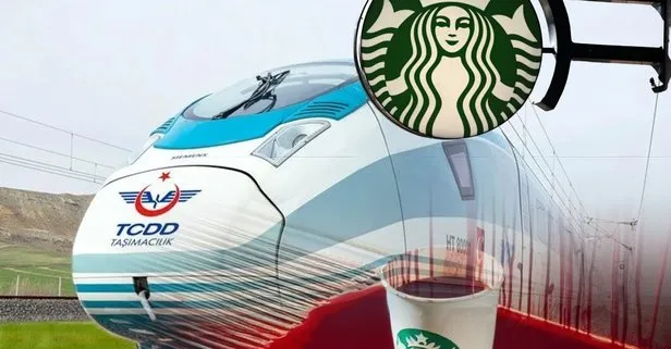 TCDD harekete geçti: Katil İsrail’e destek veren Starbucks hızlı trenlerden kaldırılacak