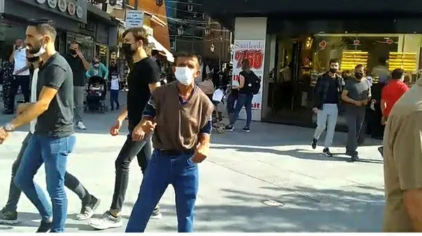 Son dakika: Çorum'da akılalmaz olay! 5 saatte 400 lira toplayan dilenci zabıtayı görünce koşarak kaçtı!-2