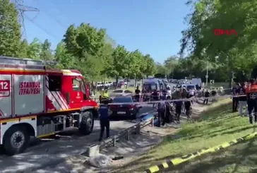 Esenler'de emniyet şeridinde kaza: 1 ölü