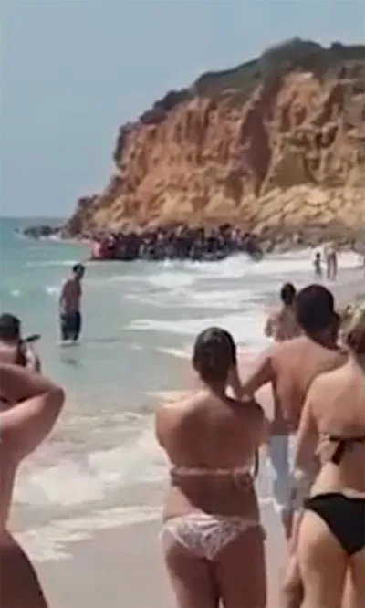 Plajda şok anlar! - 1