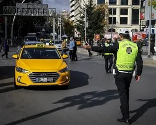 Emniyetten 10 ilde taksi denetimi