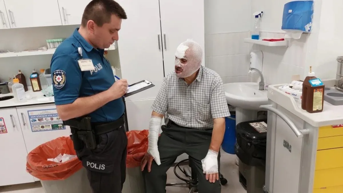 Samsun'da kızgın yağa su döken adam yandı
