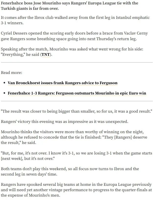 Ada basınında büyük şaşkınlık! Jose Mourinho karşısında sürpriz zafer-5