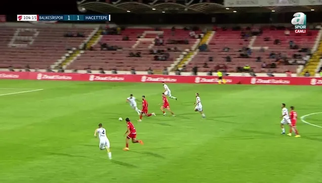 GOL | Balıkesirspor 2-1 Hacettepe 1945
