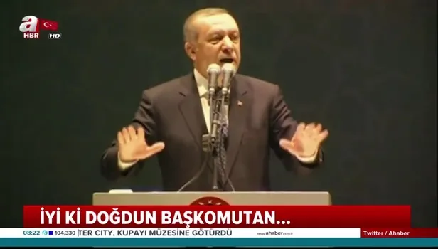 Bugün Başkan Erdoğan'ın 65. doğum günü
