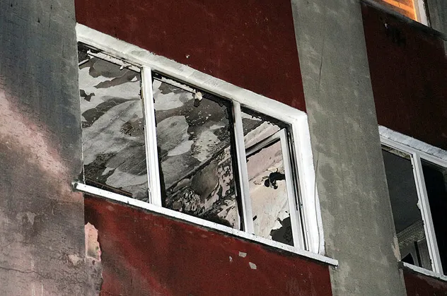 Başkent'te 5 katlı binada yangın