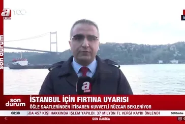 İstanbul için şiddetli fırtına uyarısı!