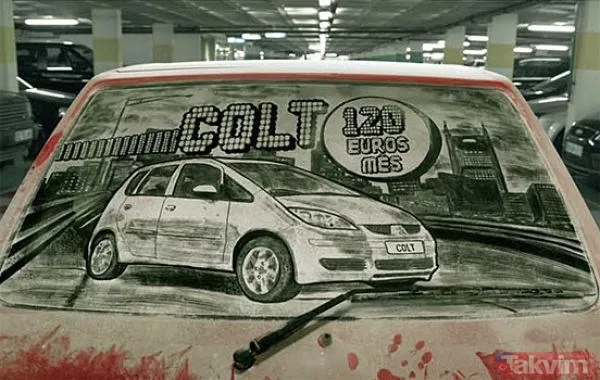 Kirli arabalardan sanat eserleri ortaya çıkarıyor - 22