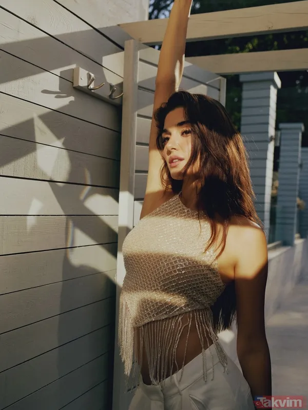 Paris Hiton'dan Hande Erçel'e kalpli yorum! Güzelliği Türkiye sınırlarını aştı - 10