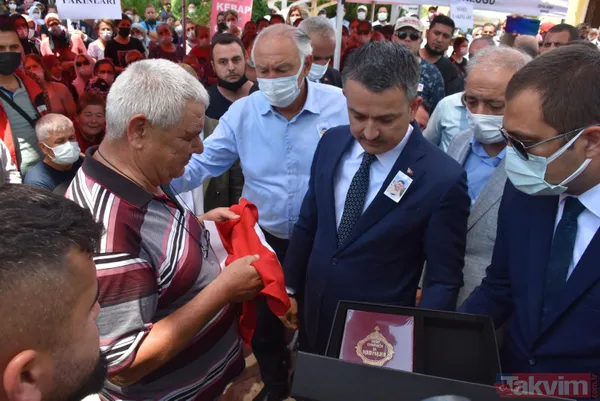 SON DAKİKA: Muğla Marmaris'teki orman yangınında şehit olan Görkem Hasdemir son yolculuğuna uğurlandı - 15